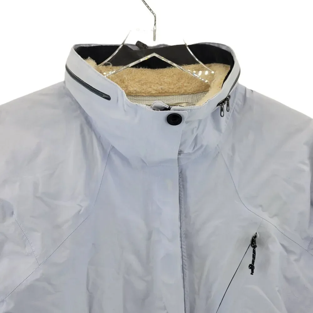 Mountain Hardware Women's Descent DT Hybrid Jacket Size Medium Light Blue Purple